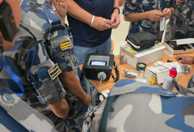 U.S. Department of Justice (ICITAP) – Technical Interpretation for MX908 Mass Spectrometer Training